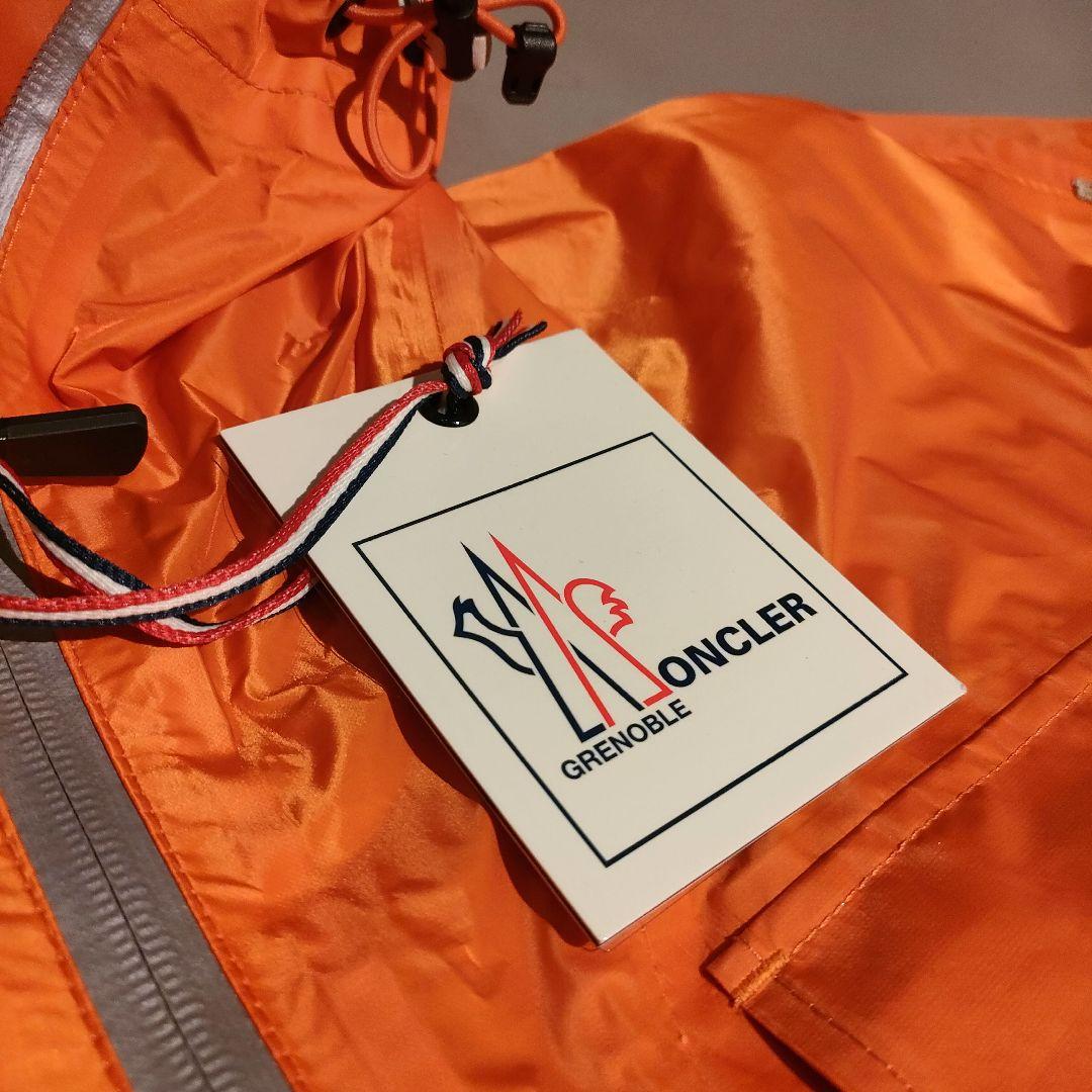 新品 モンクレール ポンチョ レインコート オレンジ MONCLER レア