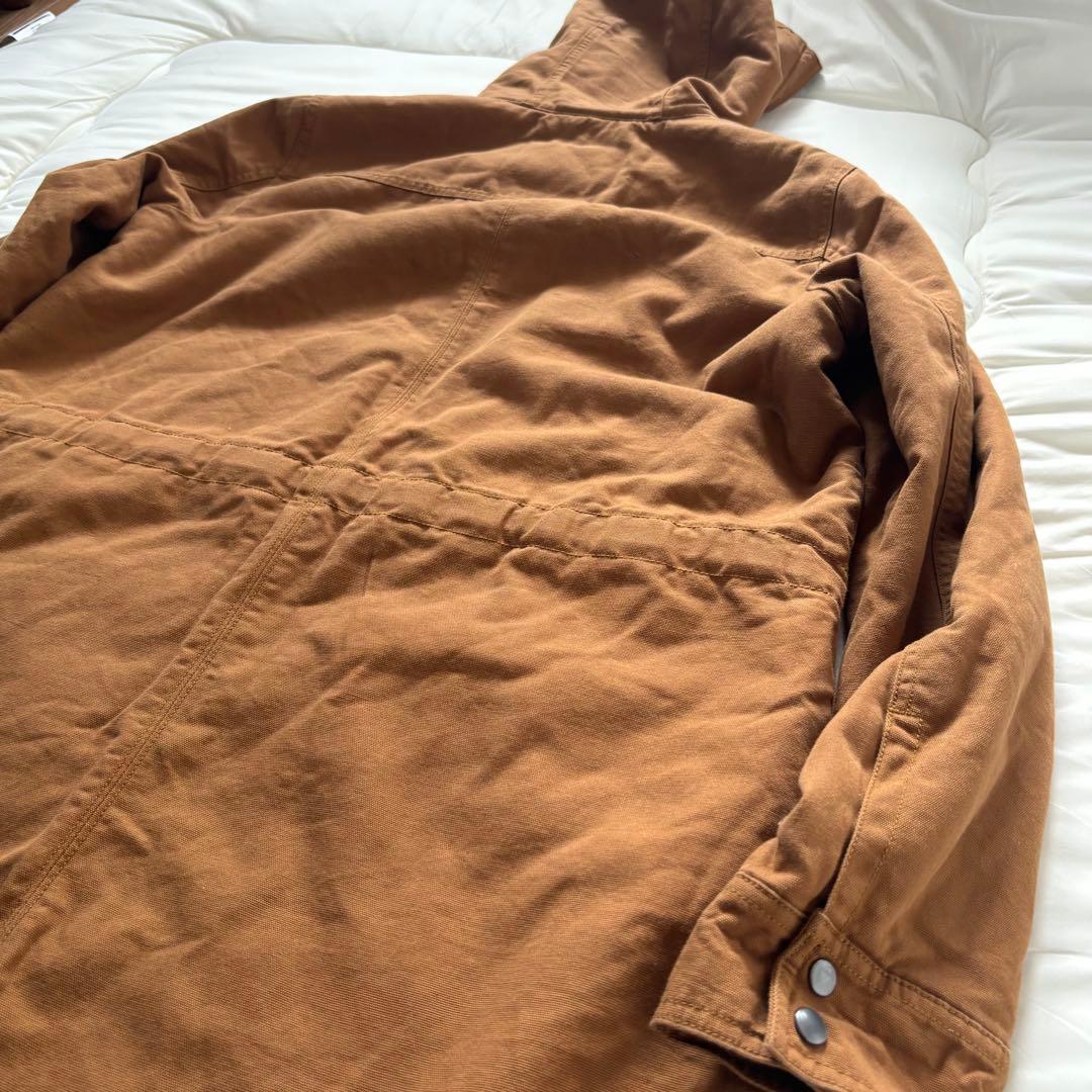 最終値下げ【美品】patagoniaブラウン フード付き モッズコート L