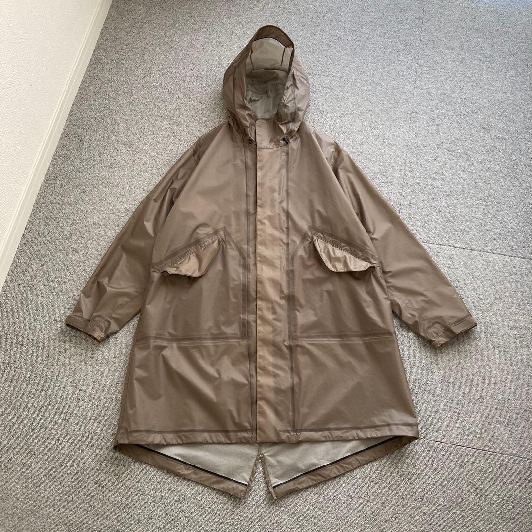 【中古美品】Sサイズ モッズコート ノースフェイス カーキ フード付き