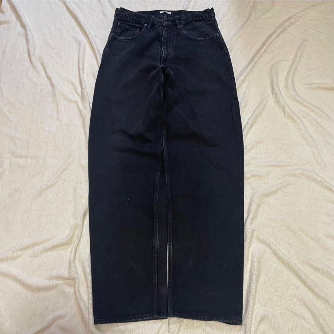 AURALEE ワイド テーパードデニム 極太 y2k アーカイブ