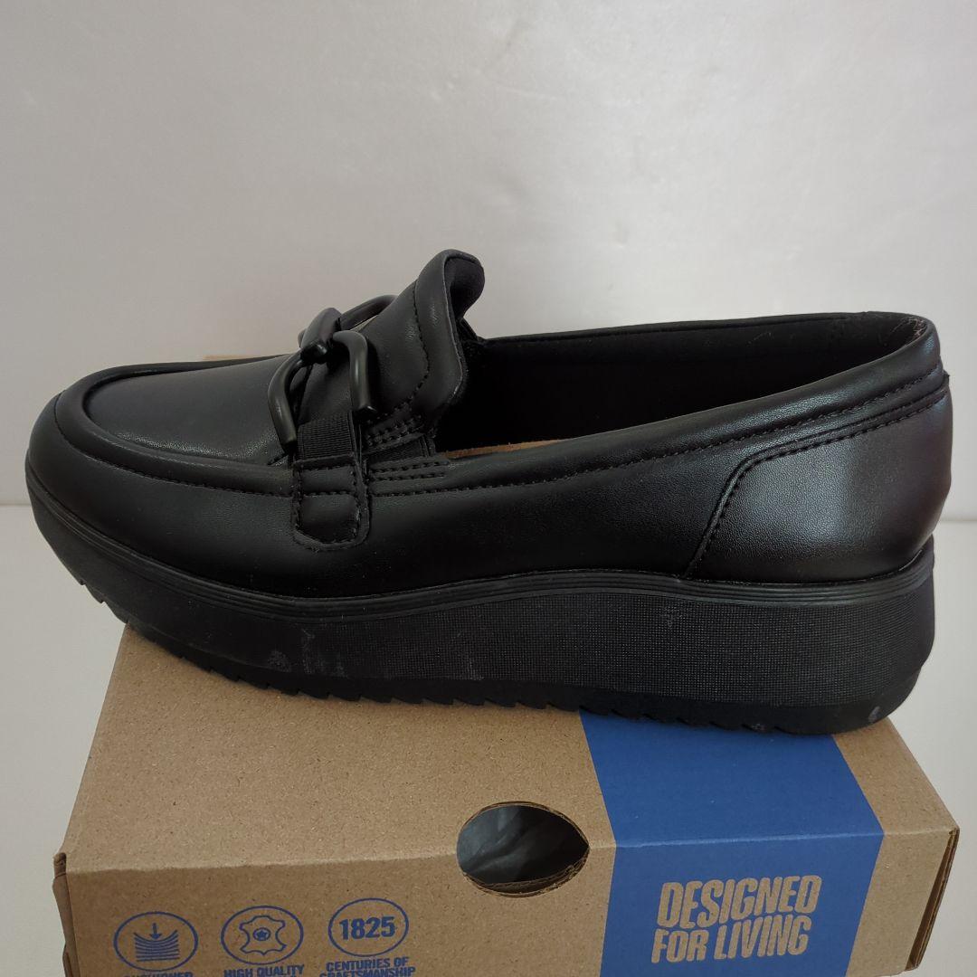 ♦✨新品未使用Clarks ザイラトップ　ブラックローファー