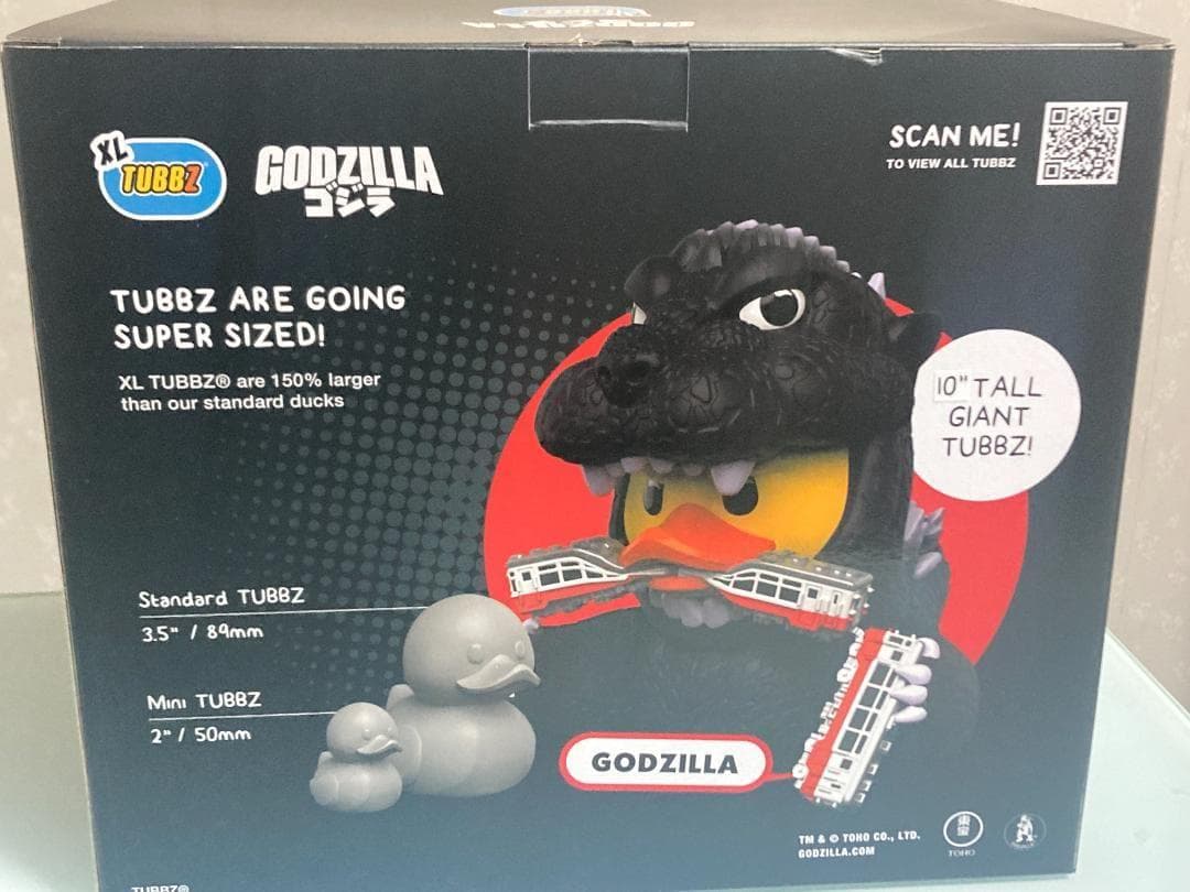 正規代理店 TUBBZ XL ゴジラ ジャイアント ラバーダック 新品在庫ラスト
