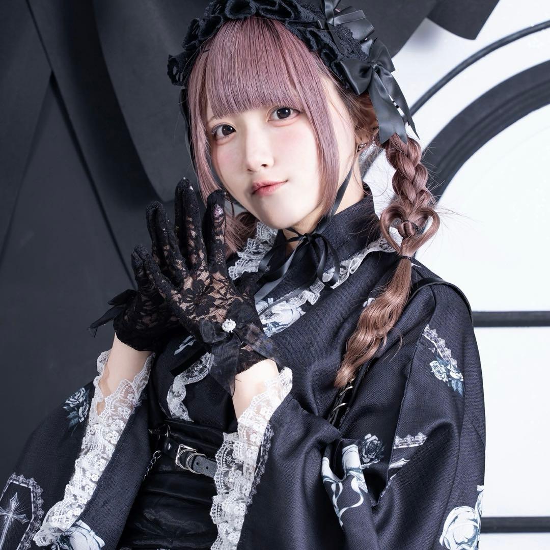 Pal elfy 浴衣 帯 セット + レース付きレースグローブ