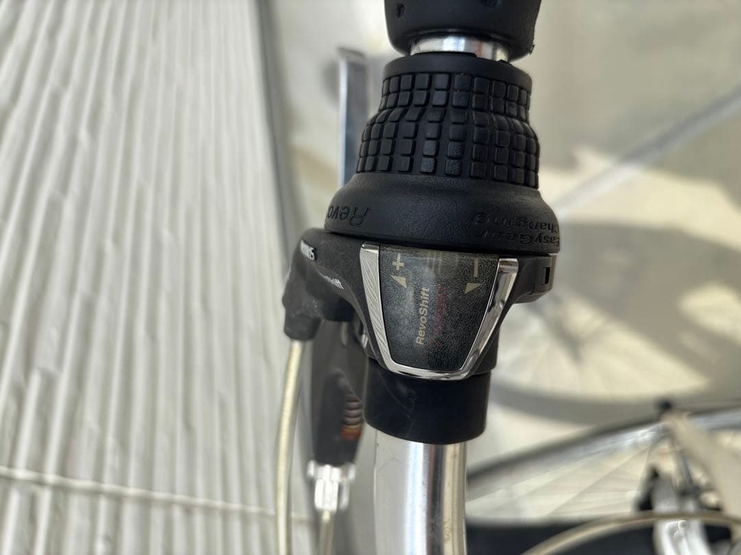 福岡直接取引　クリームCS 26インチ 前後純正フェンダー付き