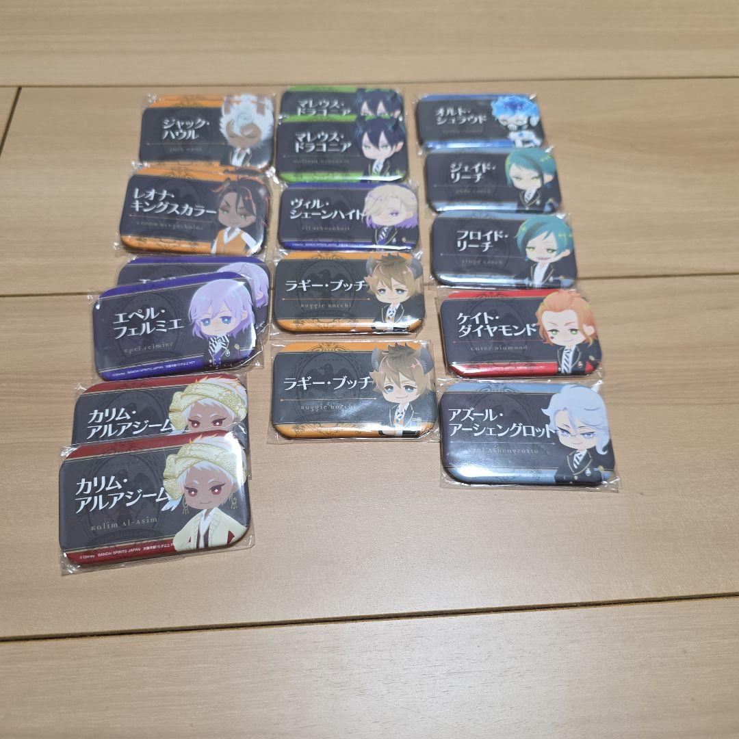 ツイステ 缶バッチ 18個　セット　SEGA　オンラインクレーン