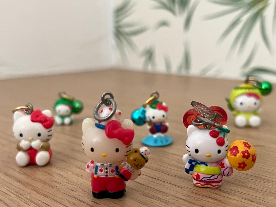 ★節分セール！2026/2/3 24:00まで！【キティちゃん】根付／キーホルダ