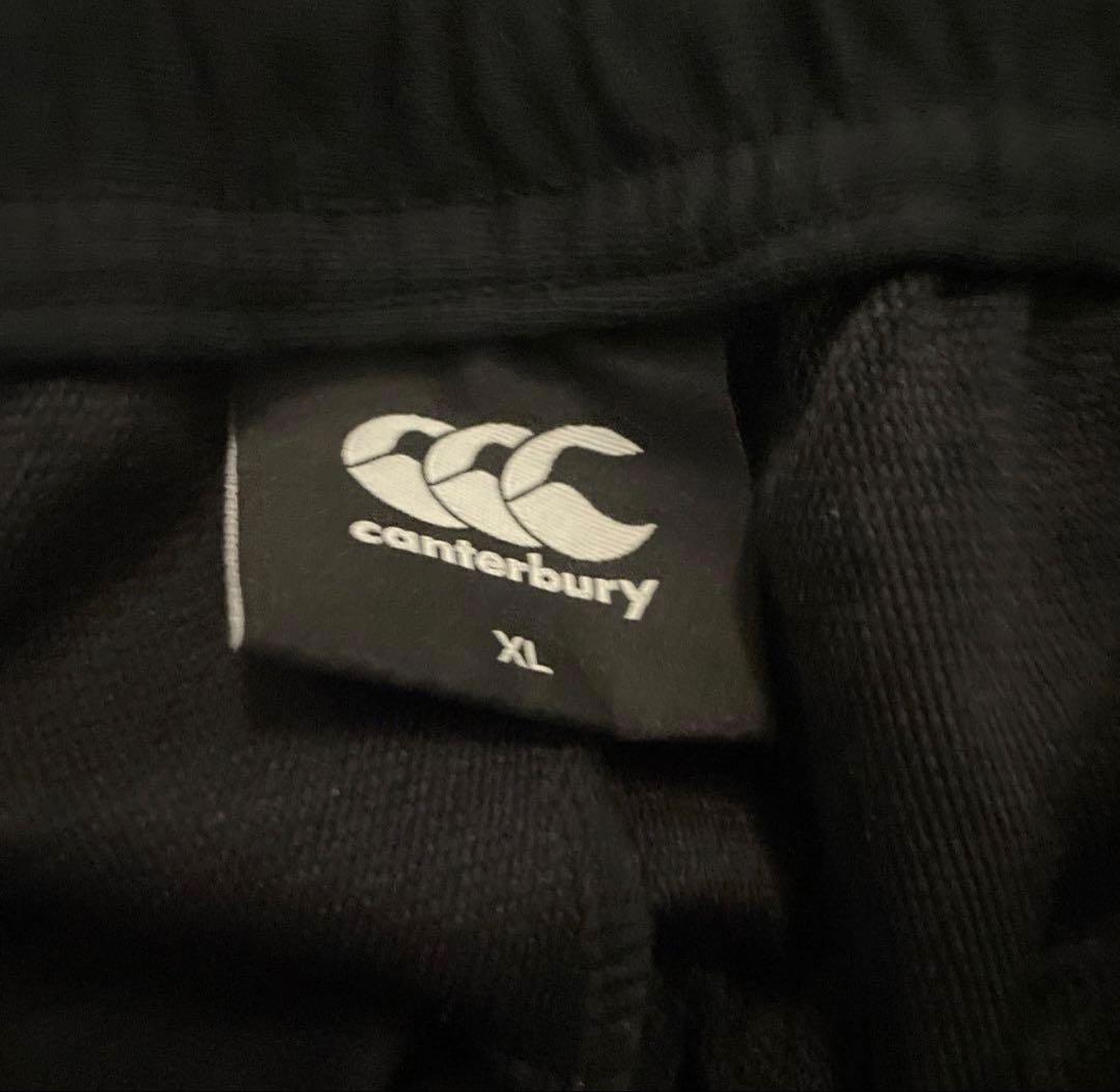 canterbury XL 黒 刺繍ウェア スウェット生地 日本代表 レア物