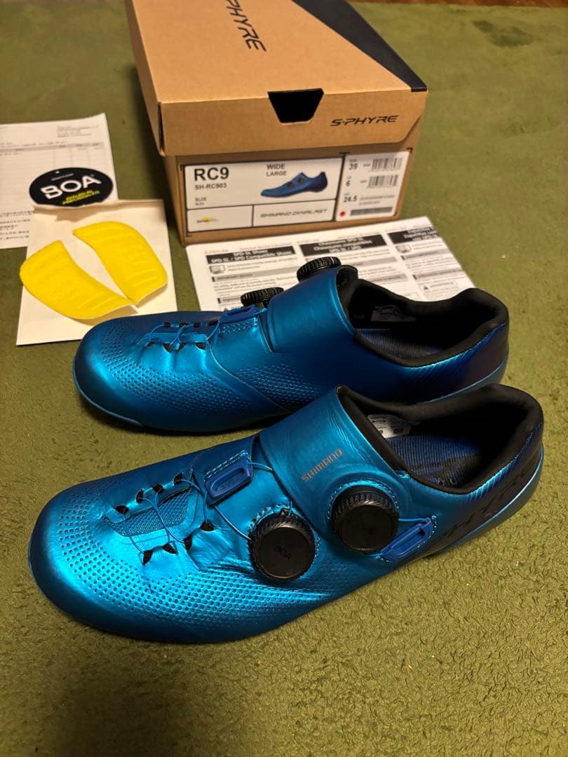 SHIMANO S-PHYRE サイクリングシューズ　24.5cm