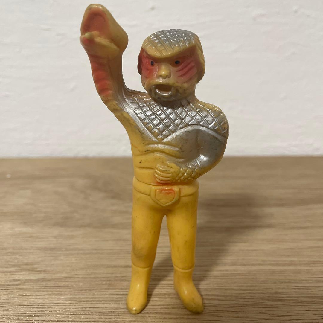 希少　コブラ男　ミニサイズ　ソフビ　当時物　仮面ライダー