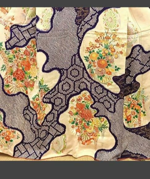 犬用お着物　オーダー用総絞り生地