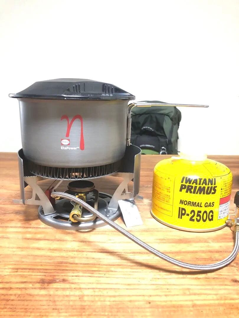 PRIMUS Eta Pack Lite 動作良好美品新品OD缶付き