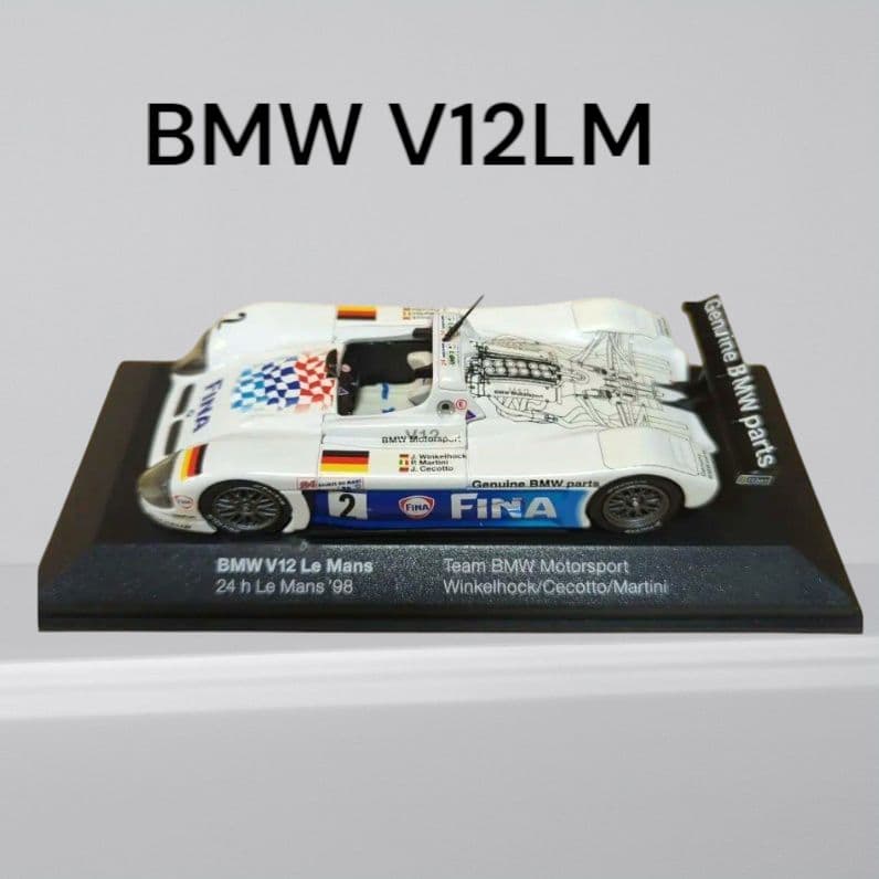  V12 Le Mans ミニカー 1998年