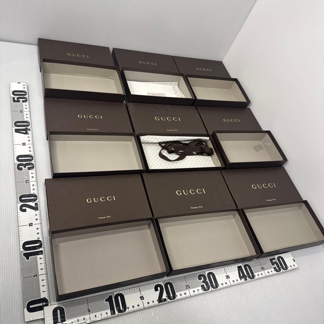 専用 値下済GUCCIグッチ超超大量空箱62点+ショッパー3点 合計65点まとめ
