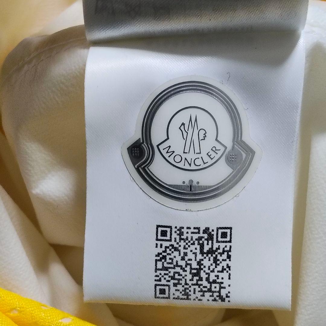 MONCLER　DOI　ナイロンジャケット　ホワイト　イエロー　Ｌ
