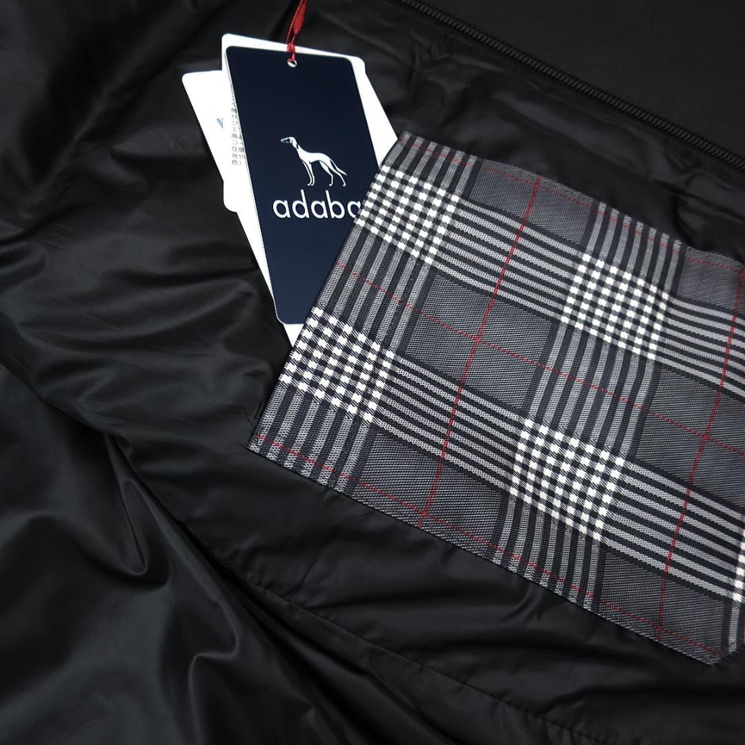 adabat 撥水グレンチェック中綿ベスト M