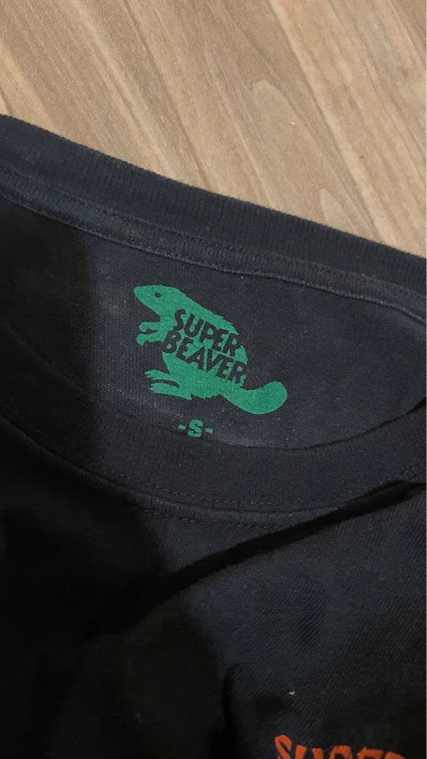 super beaver ロングTシャツ　S 超海狸