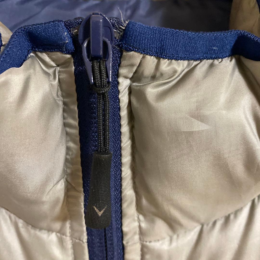 キャロウェィ レッドレーベル メンズ2way ダウンジャケット Lグレーゴールド