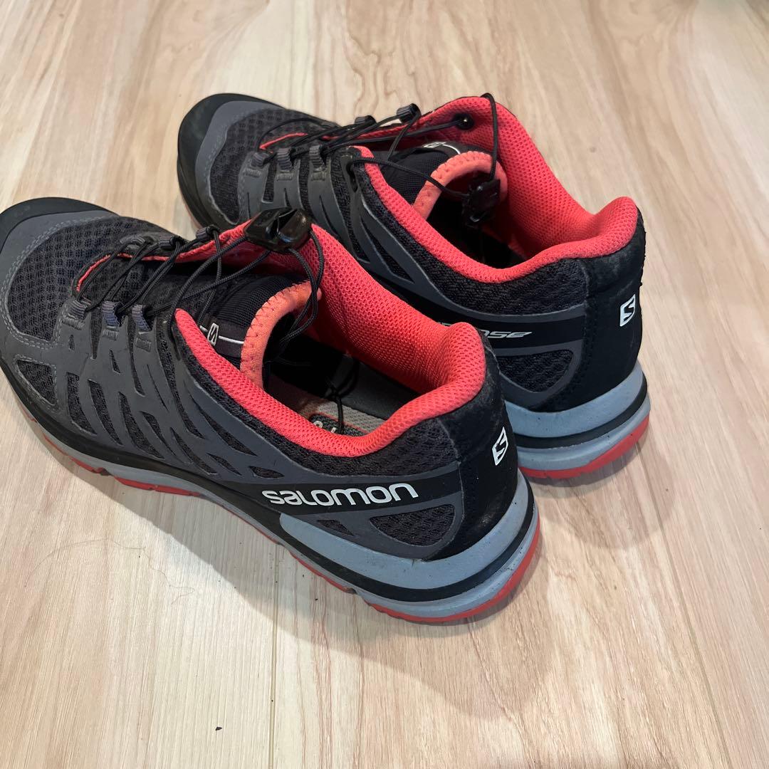 サロモンsalomon◆ローカットスニーカー/24cm/グレー/327276