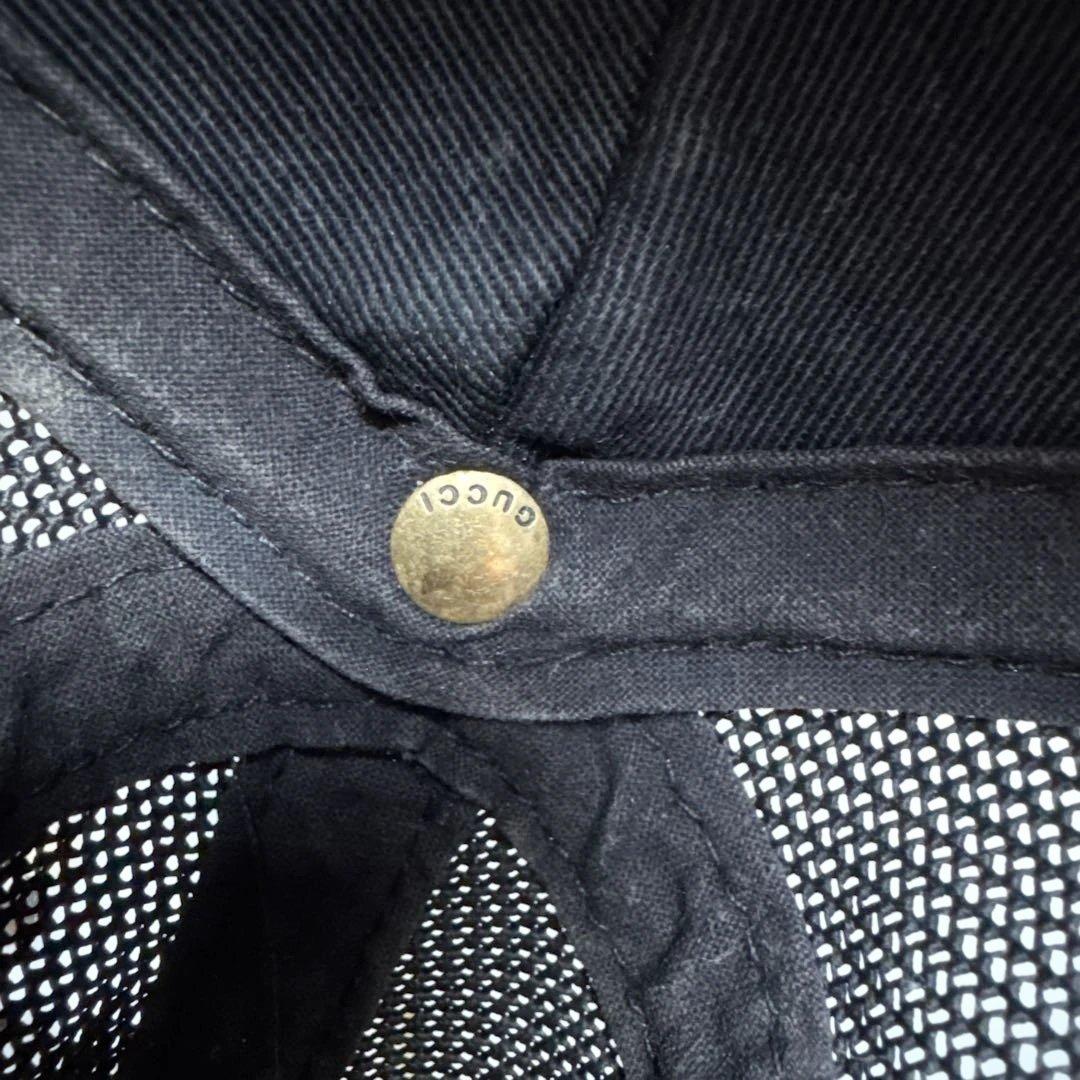 グッチ　アジャスタブルキャップ　タイガー　GGスプリーム　XLサイズ