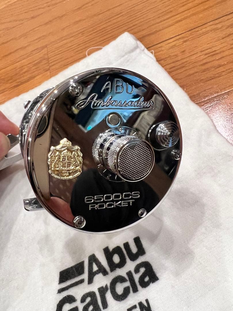 アブガルシア アンバサダー 6500CS Rocket Chrome 美品