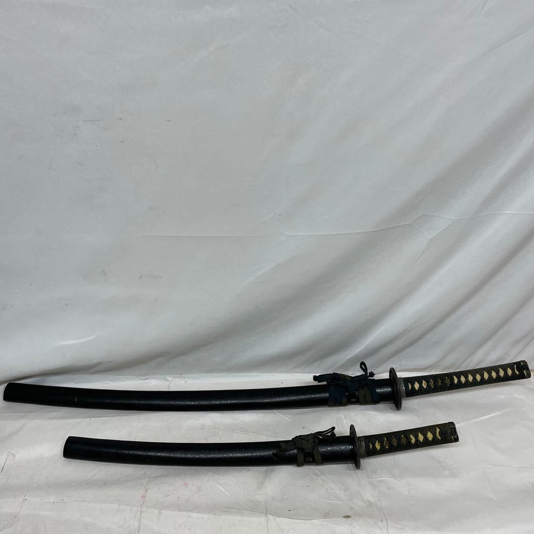 模造刀　2本セット　二本差し 太刀 脇差　龍