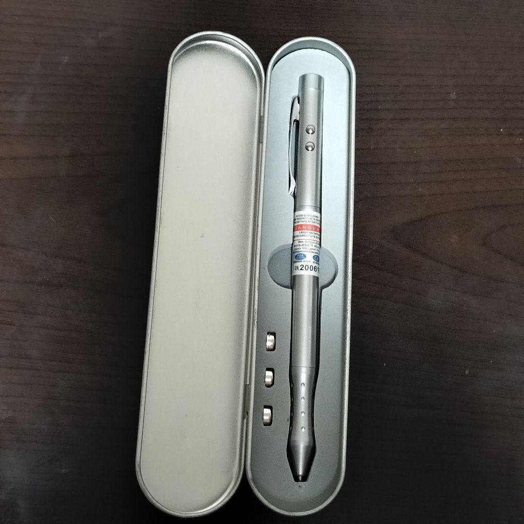 レーザーポインター付きボールペン【ノベルティ】