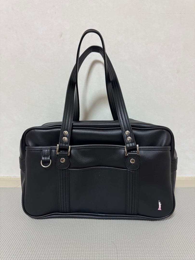 イーストボーイ　スクバ　さくら女神　ブラック　合皮