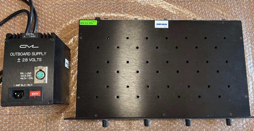【レア】GML OUTBOARD SUPPLY±28 VOLTS4chプリアンプ