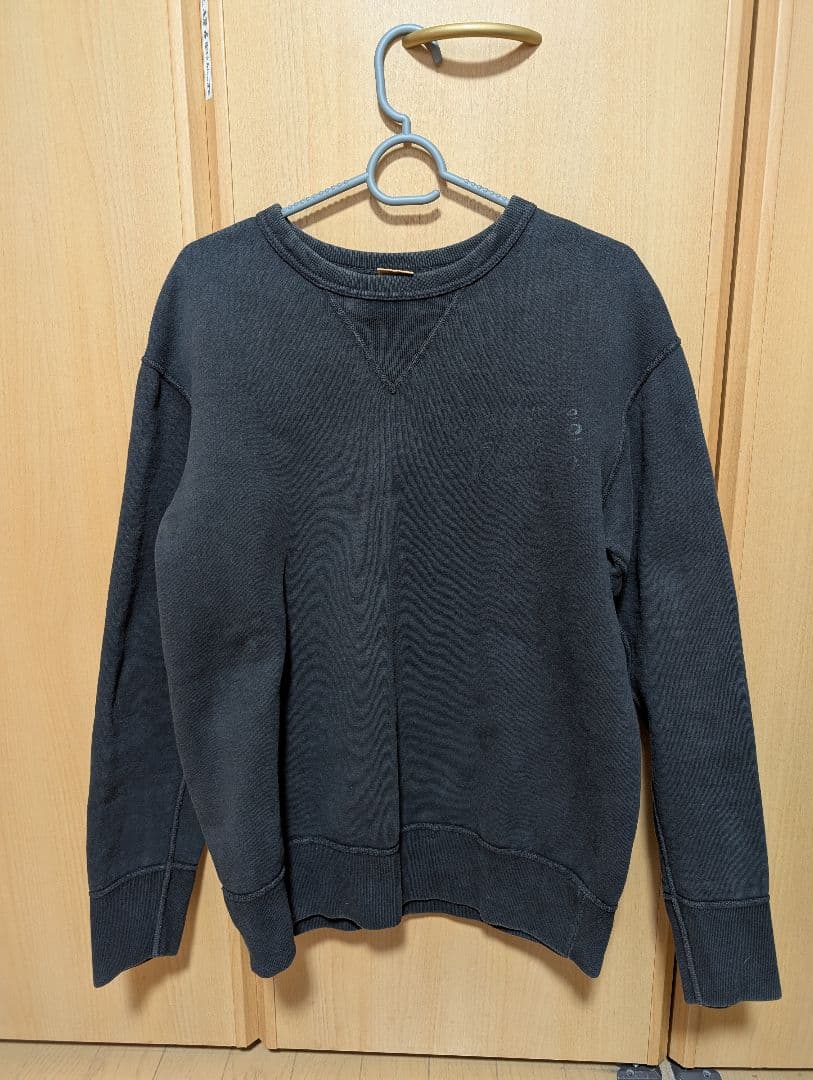 デラックスウエア　スウェット　S101 BLACKプリント　Lサイズ