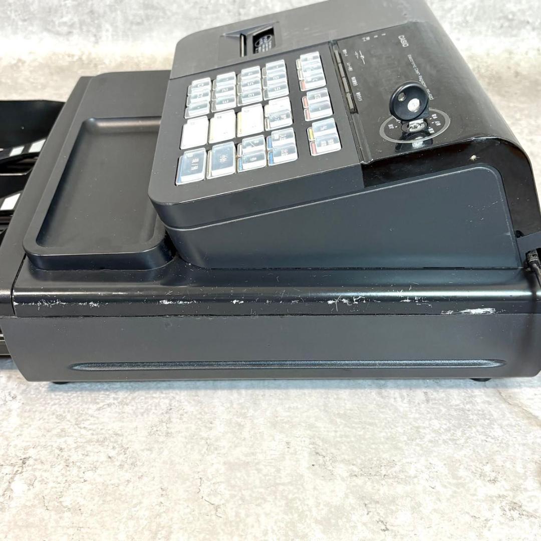 【可動品】カシオ CASIO 電子レジスター ブラック SE-S20