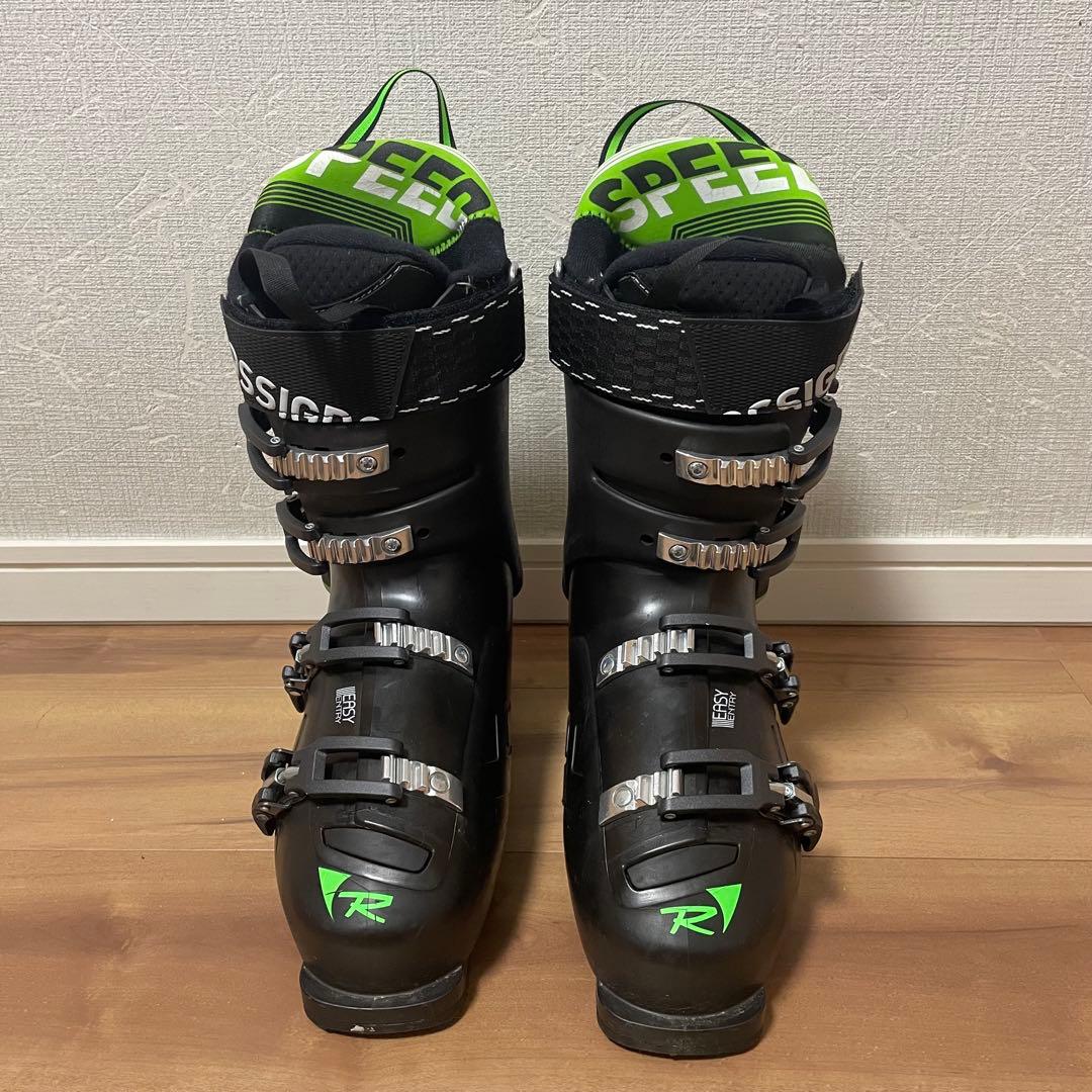 ROSSIGNOL150cm 25.5cm ストック105cm付きスキーセット