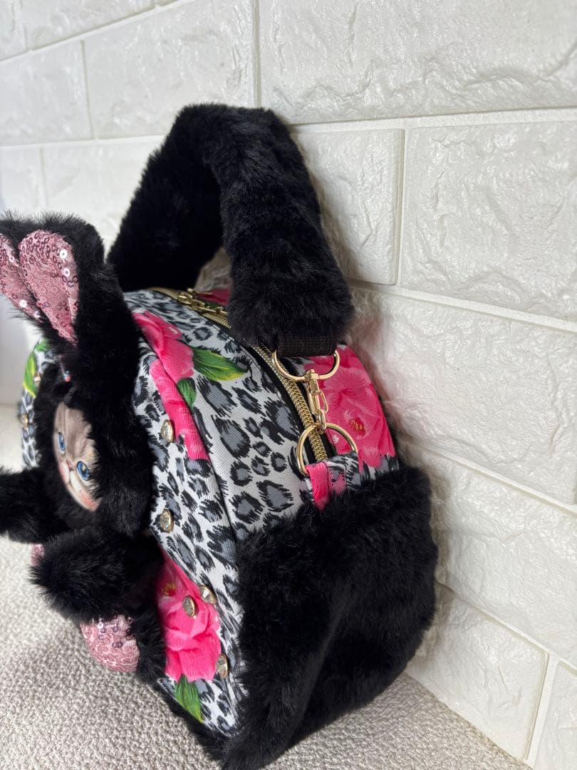 あ*こ様 コヤンイサムチョン　ハンドメイド　ファーショルダーバッグ　ルミちゃん