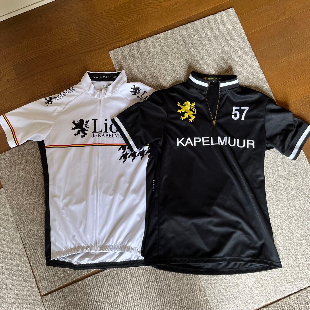Kapelmuur サイクルジャージ ホワイト/ブラック