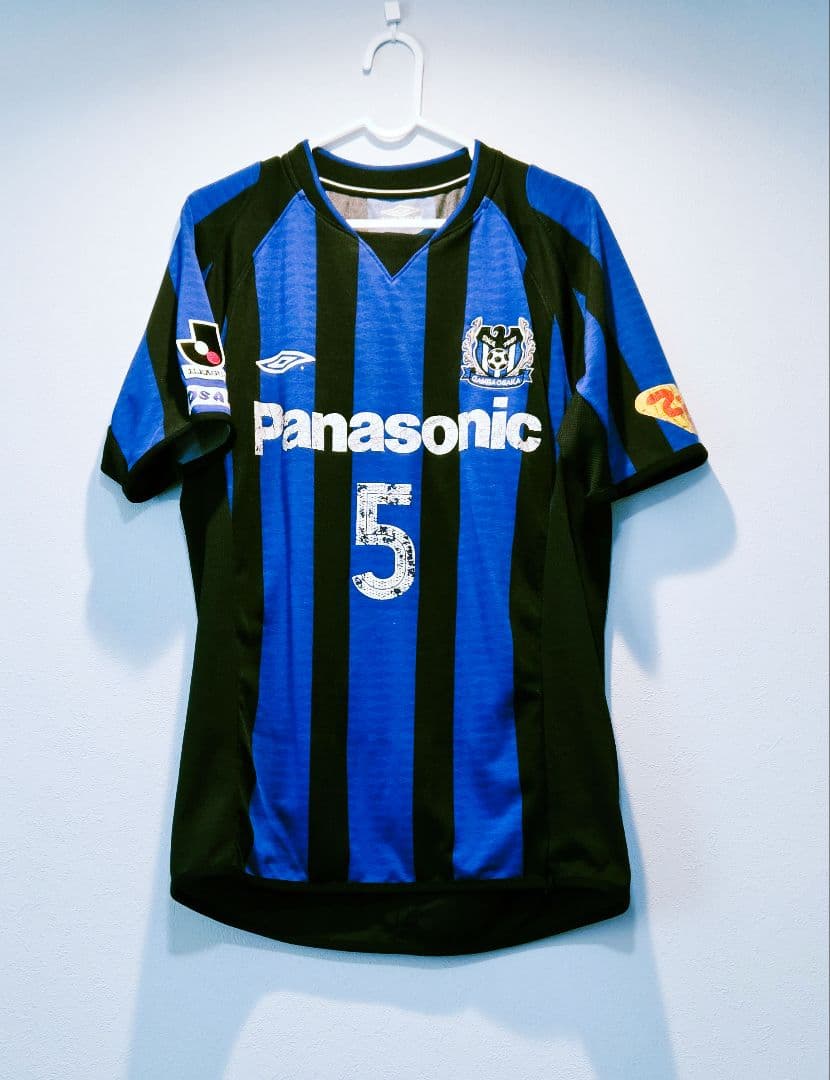 ガンバ大阪☆宮本恒靖☆サイン入りユニフォーム☆2003-2004年モデル