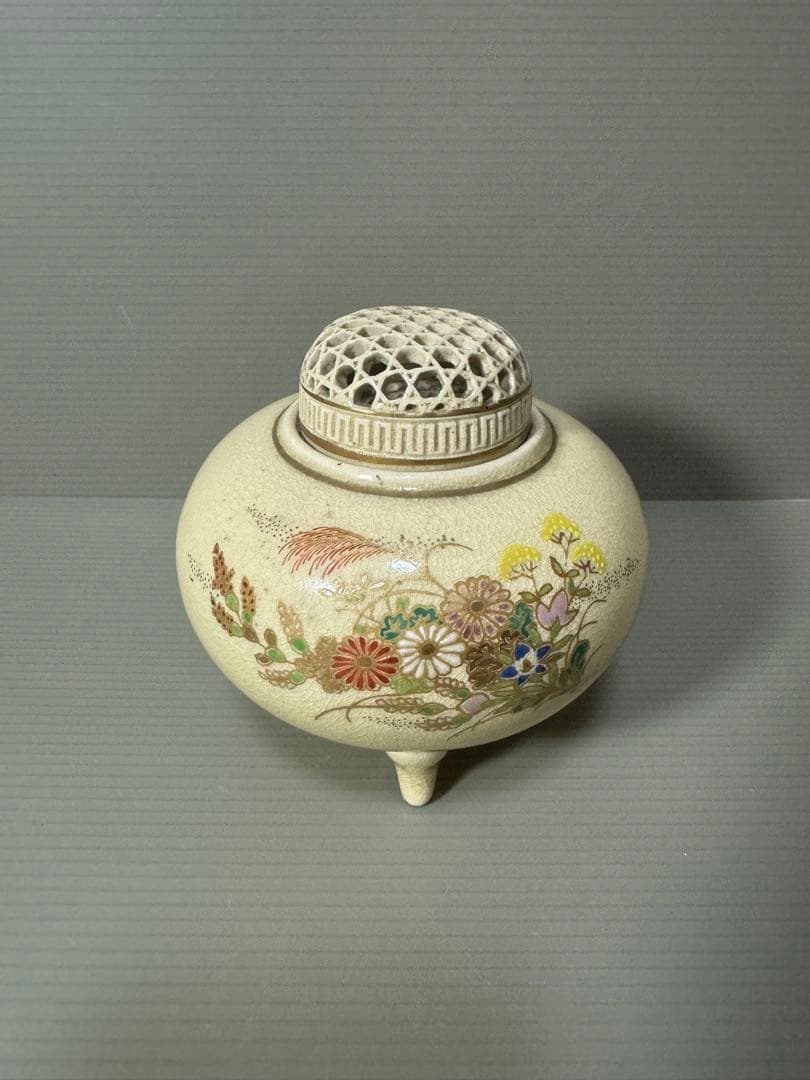 2092 薩摩焼　香炉