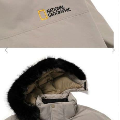 NATIONAL　GEOGRAPHICダウンジャケット