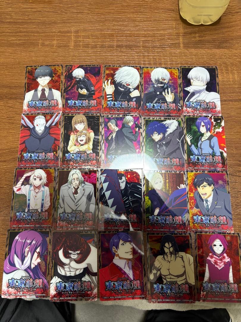 スマスロ　東京喰種 クリアカード 全種類コンプリートセット