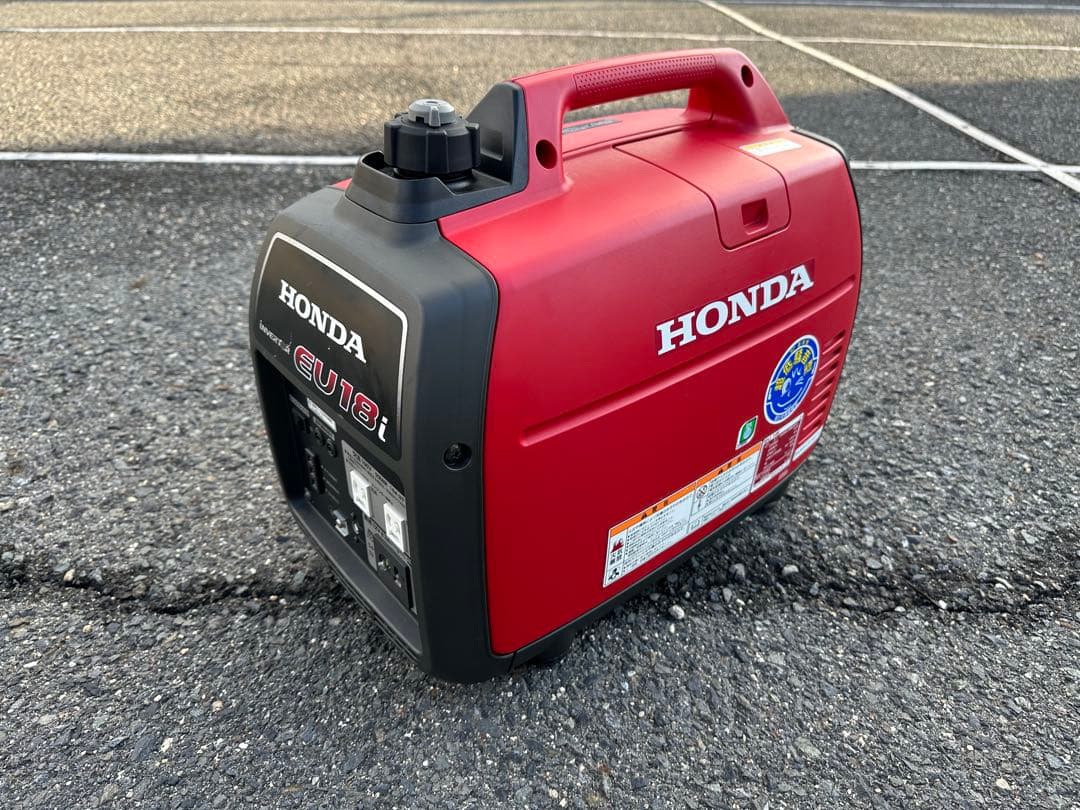 ホンダ インバーター発電機 EU18i 試運転のみ