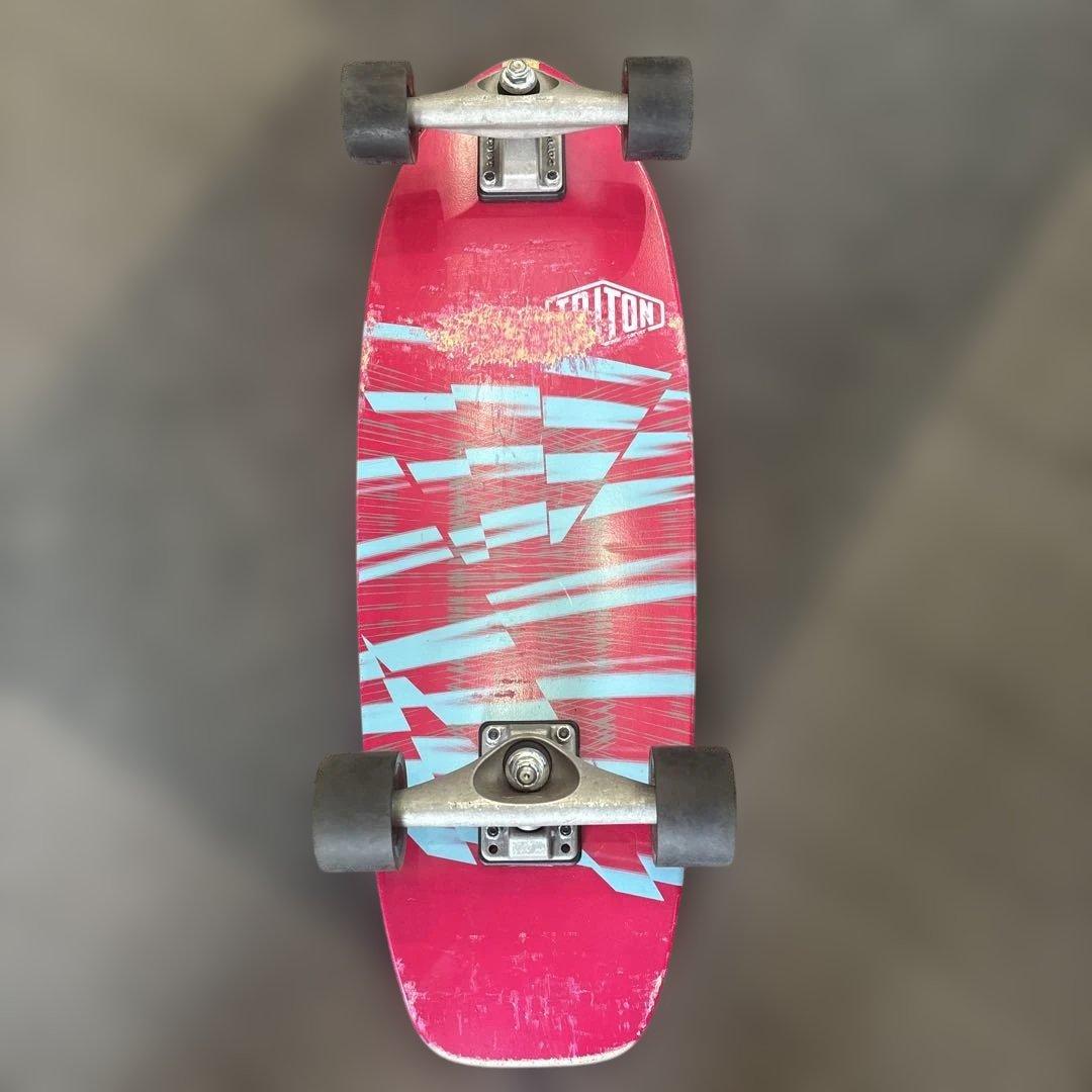 Na☆ItuTriton スケボー ピンク/ブルー