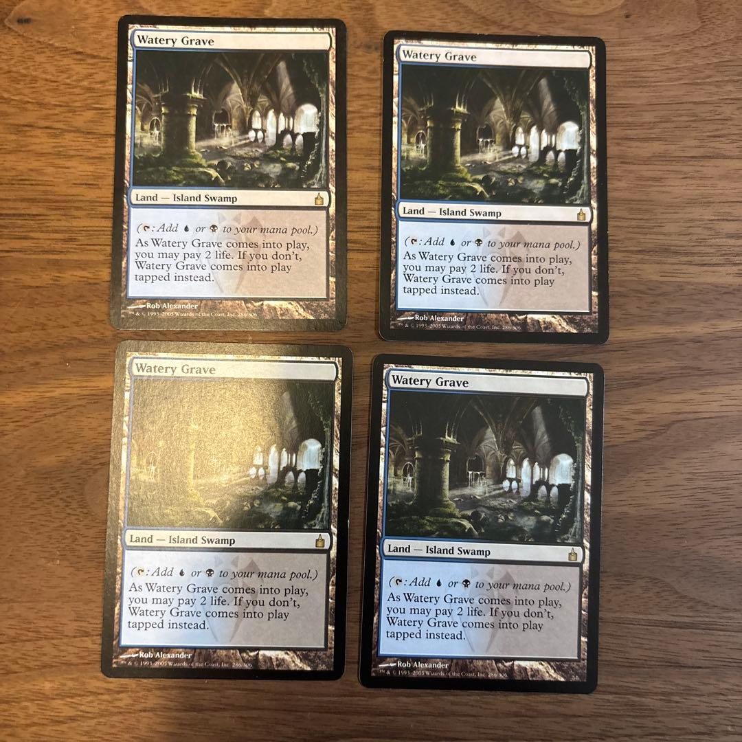 mtg 湿った墓　RAV 英語版　4枚セット