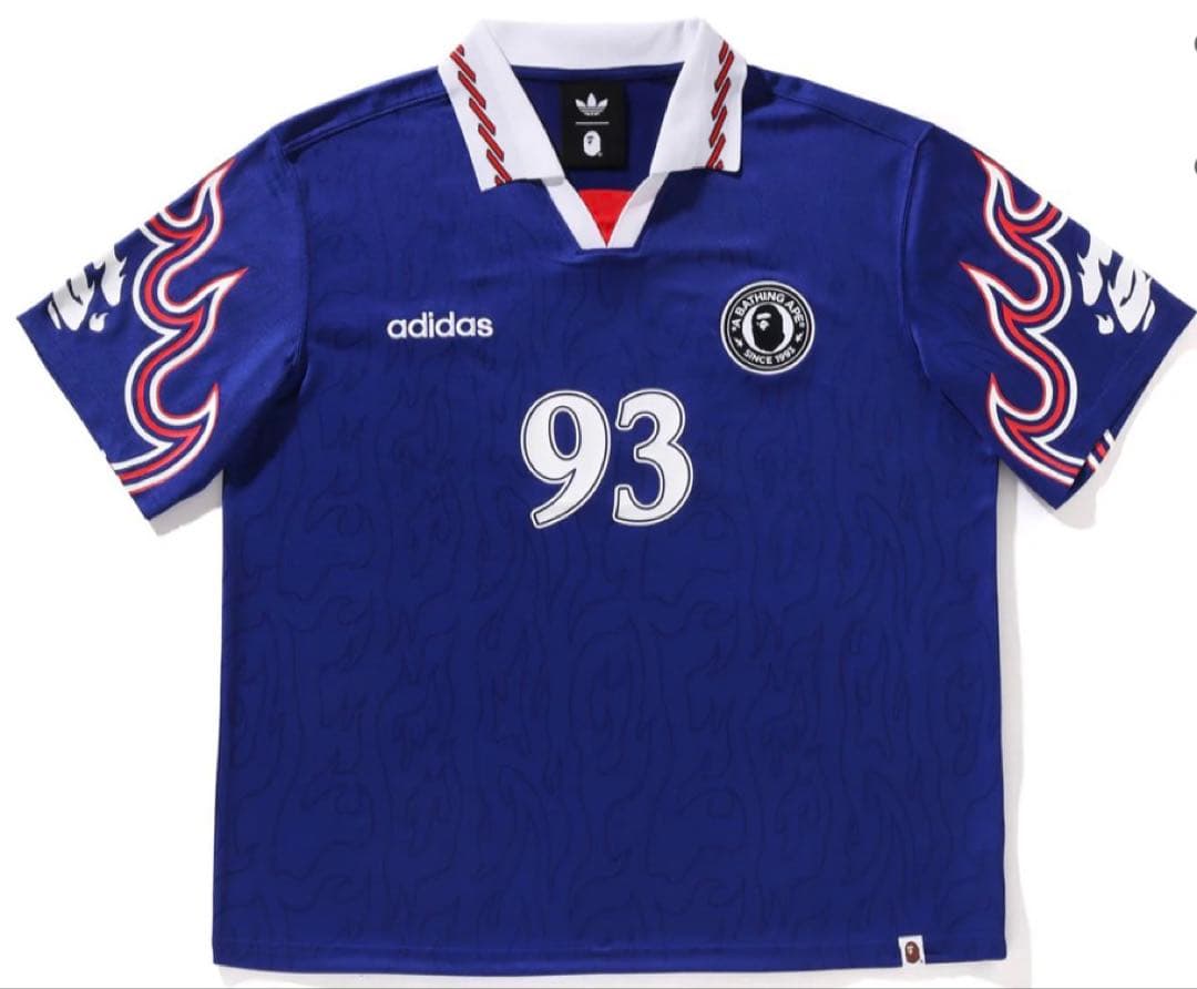 BAPE ADIDAS FLAME JERSEY S 日本代表　soccer