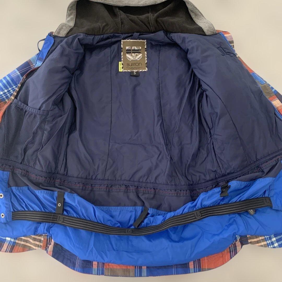未使用✨バートンDRYRIDE スノボウェア　S BURTON チェック