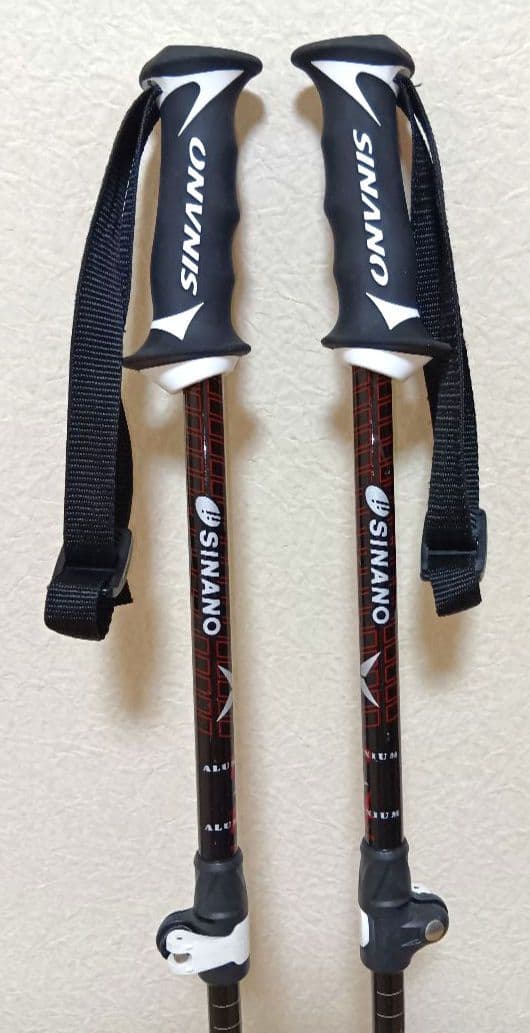 SINANO シナノ 伸縮式ストック スキーポール フリーX AL 中古品