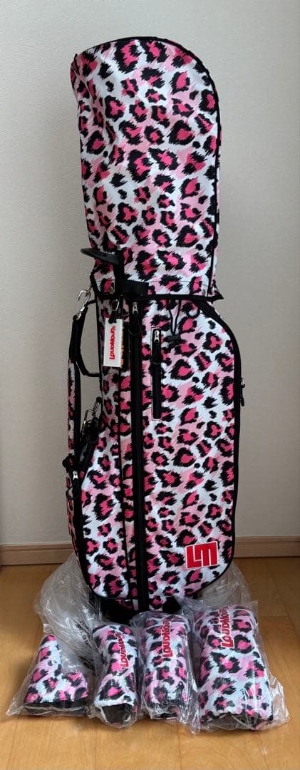 Loudmouth キャディバッグ　ヘッドカバーセット　未使用　※別売り可