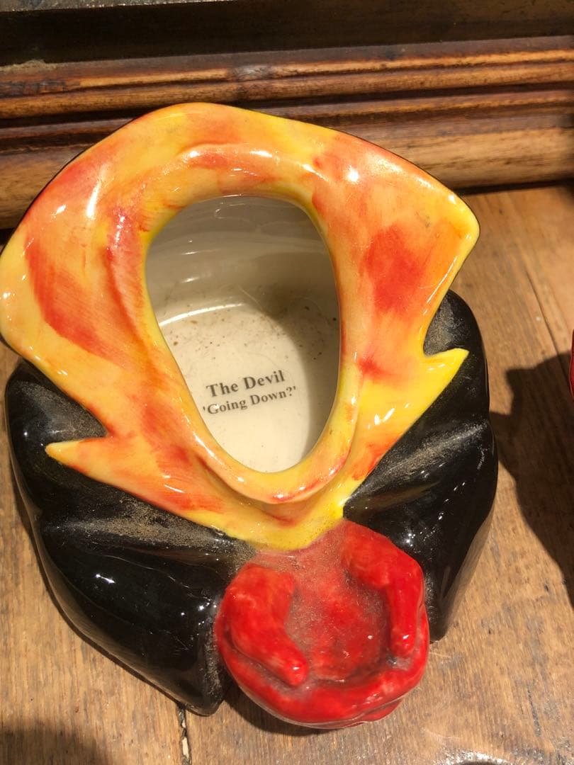 ビンテージ　デビル 悪魔　レッドデビル weirdo スカル　モンスター