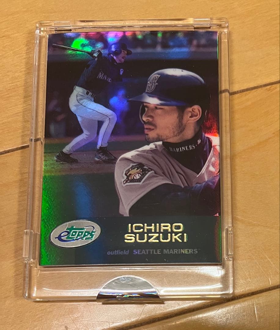 レア！貴重！2001年　イチロー　カード　topps