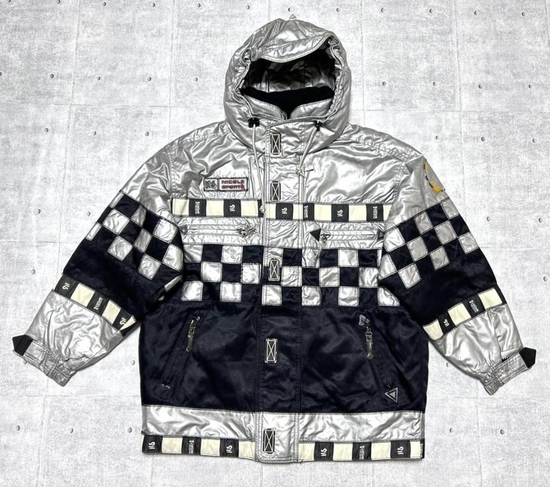 90s ニコル NICOLE スポーツ スキーウェア 中綿 ウルトラエアパック