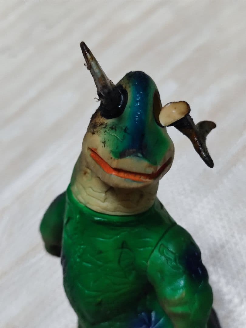 当時物 ブルマァク ソフビ 宇宙怪獣 エレキング？ 円谷プロ ウルトラセブン