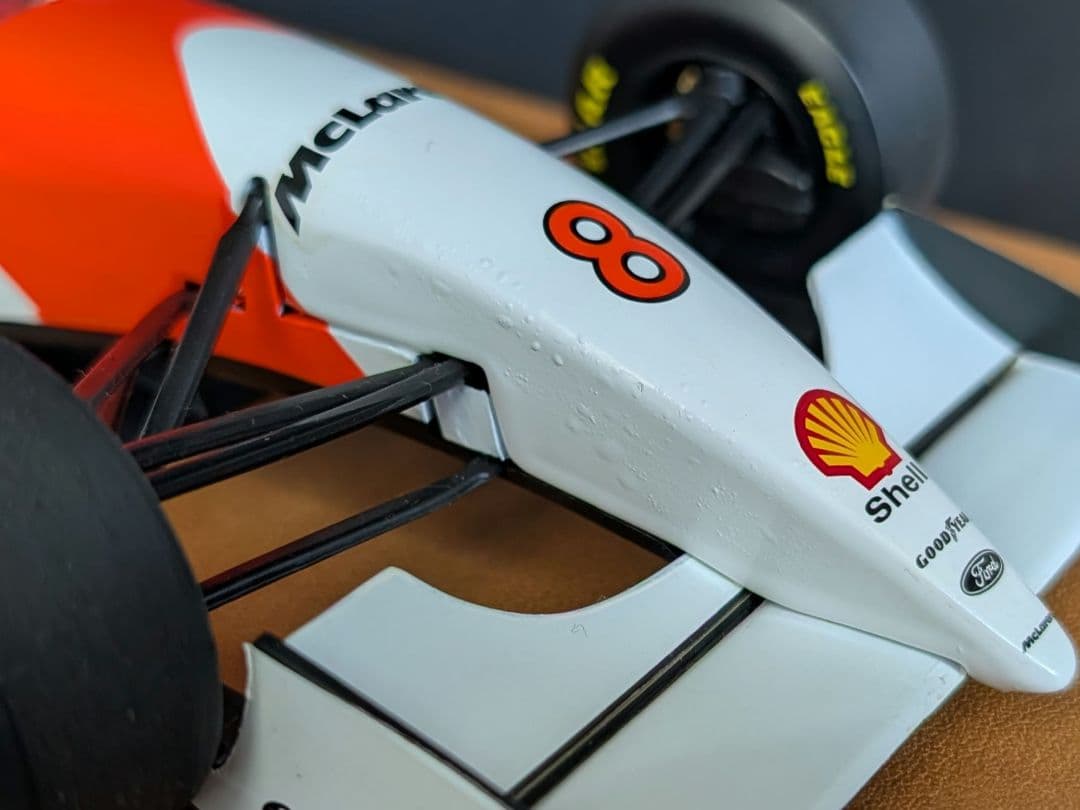 ミニチャンプス 1/18 マクラーレン ホンダ MP4/8 1993 A.セナ