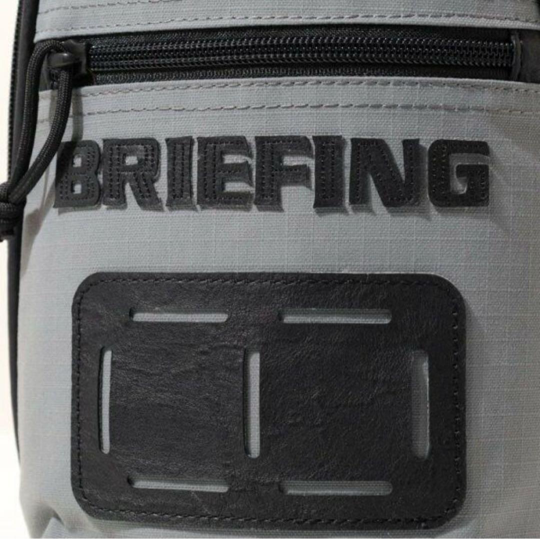 【新品・タグ付き】BRIEFING キャディバッグ グレー CR-9 人気カラー